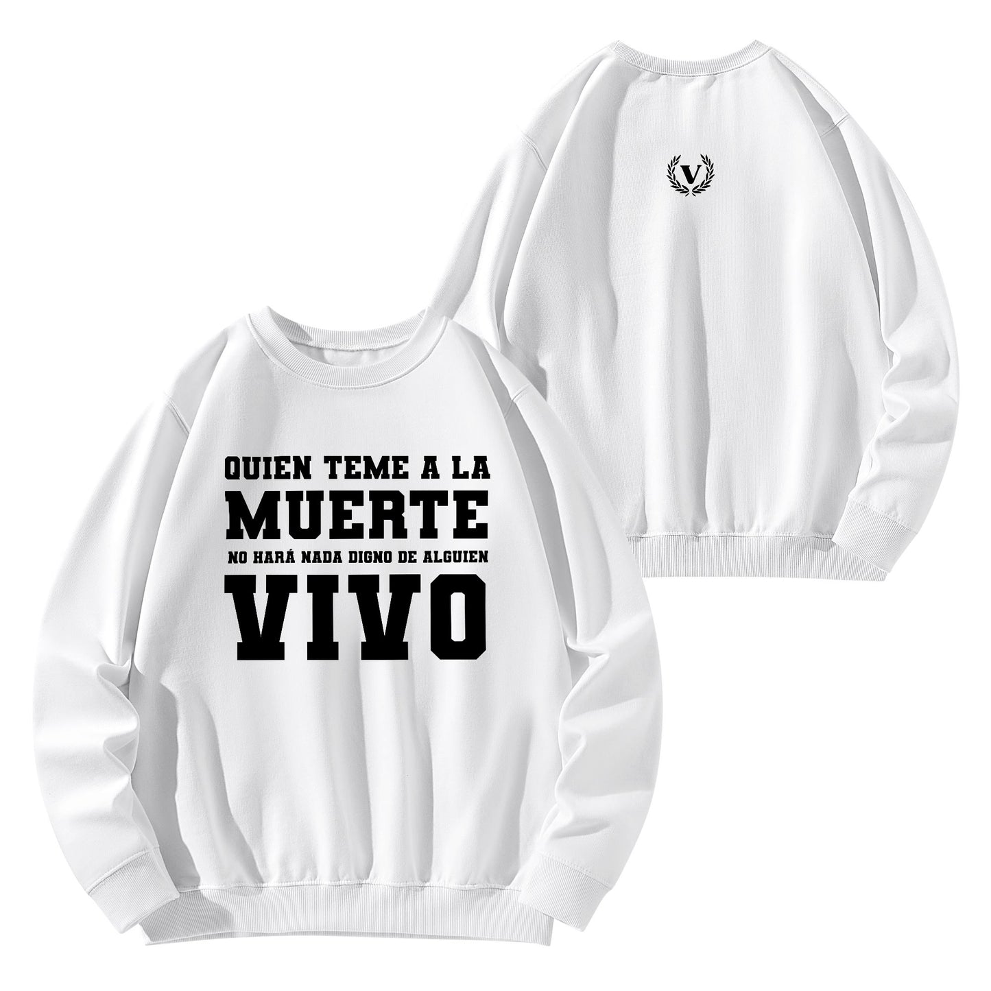 Sudadera QUIEN TEME A LA MUERTE