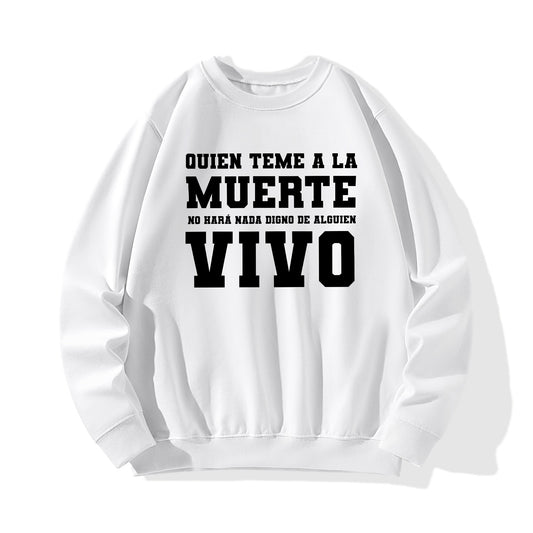 Sudadera QUIEN TEME A LA MUERTE